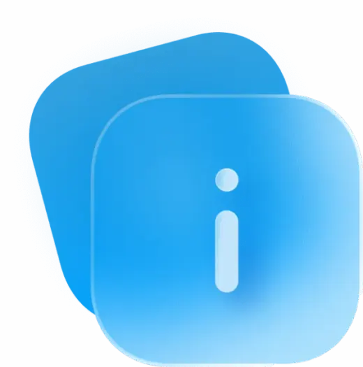 Glass info icon representing the Xtreme HD IPTV channel guide